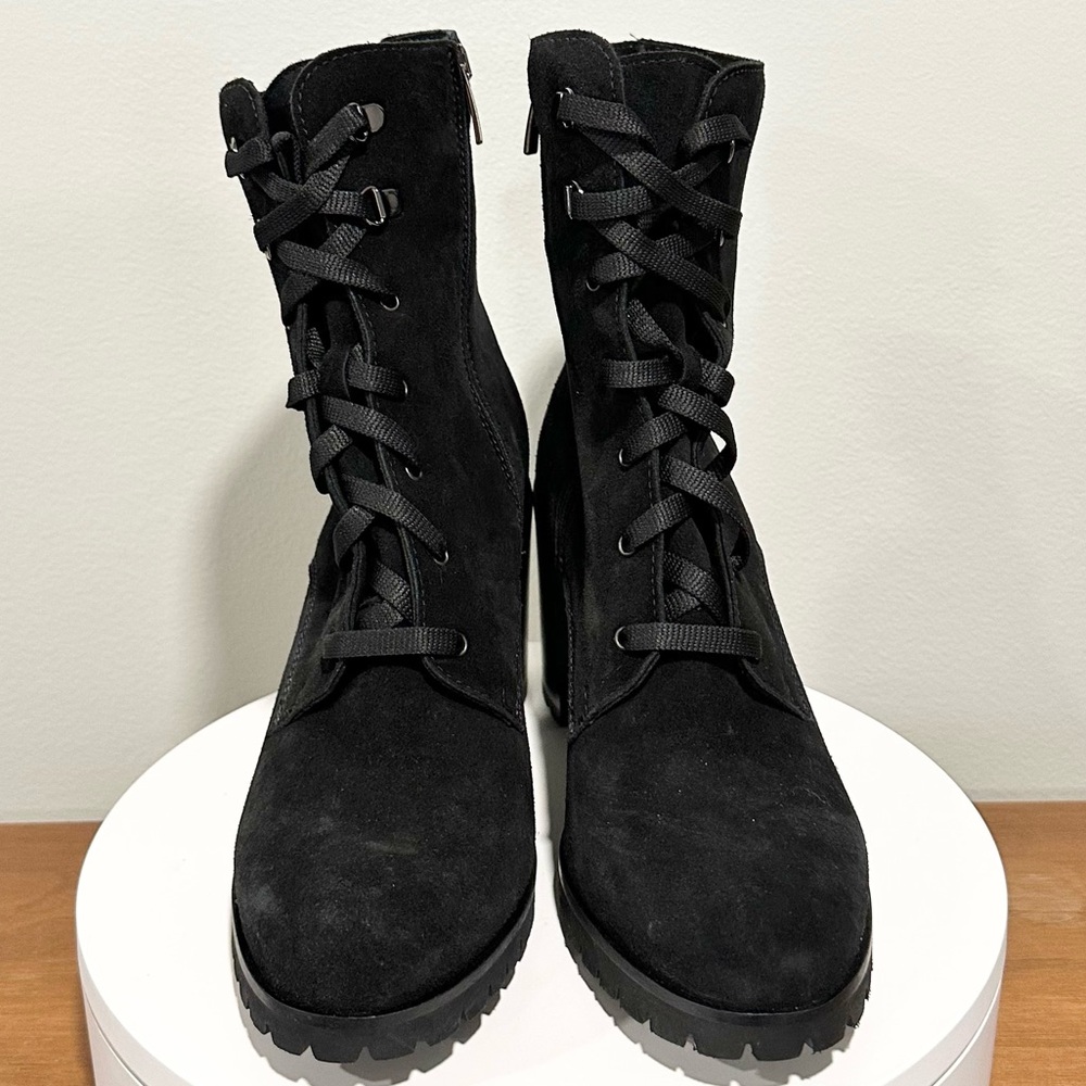 🌹LA CANADIENNE🌹 Parkera Waterproof Block Heel Booties Size: 10 - Picture 5 of 16